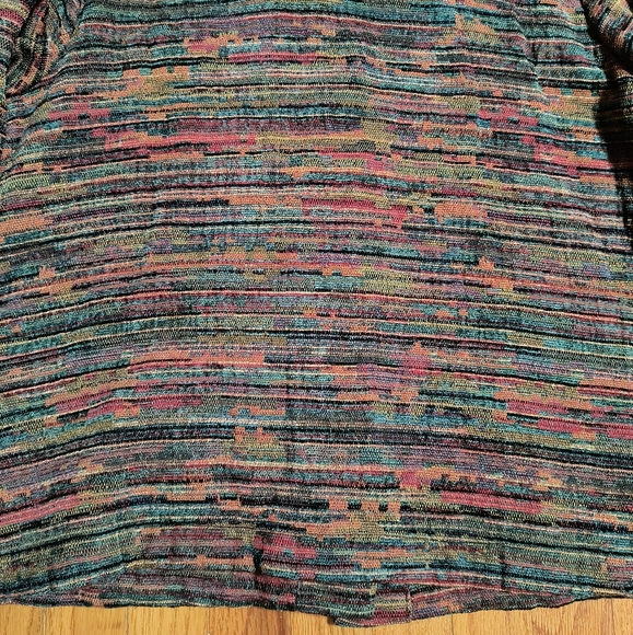 NWT Christopher & Banks suit jacket/ blazer, women's Large, green/orange/red - Picture 11 of 16